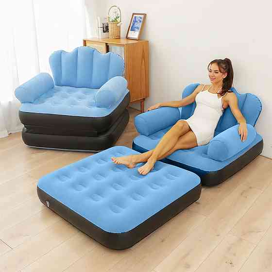 Надувное кресло (кровать) Blue GW - 5901 Алматы