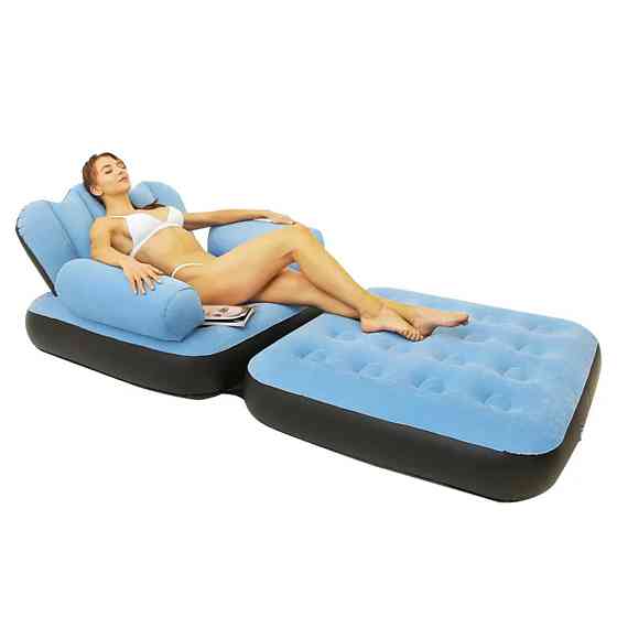 Надувное кресло (кровать) Blue GW - 5901 Алматы