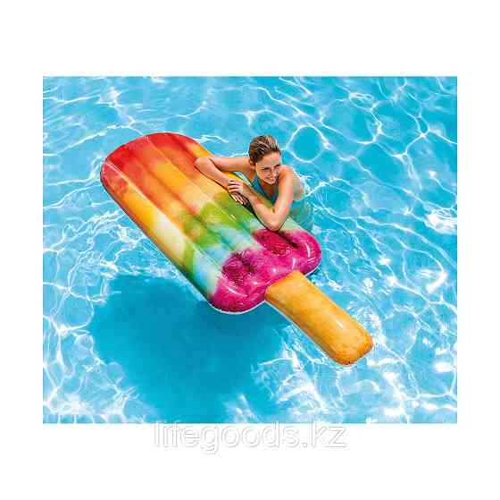Надувной пляжный матрас Cool Me Down Popsicle 191х76 см, Intex 58766EU Алматы