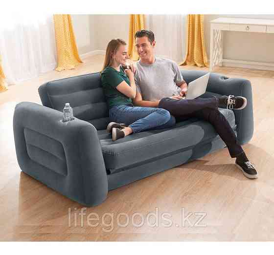 Надувной диван-трансформер Pull-Out Sofa Intex 66552 Алматы