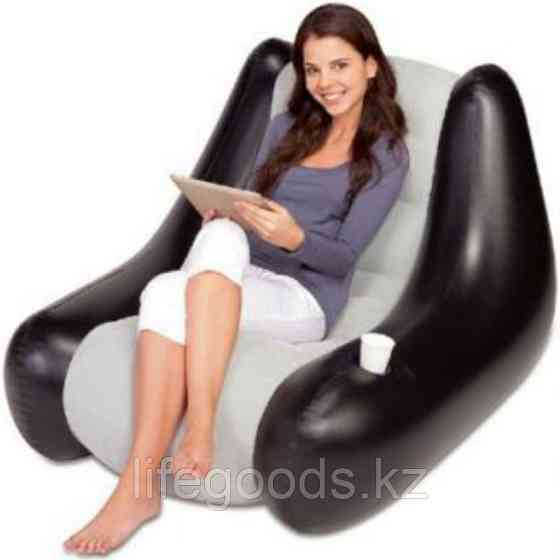 Надувное кресло Perdura Air Chair 102х86х74 см, 75049 BW Алматы