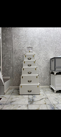Кожаный комлект чемоданов для приданого невесты Алматы - изображение 2
