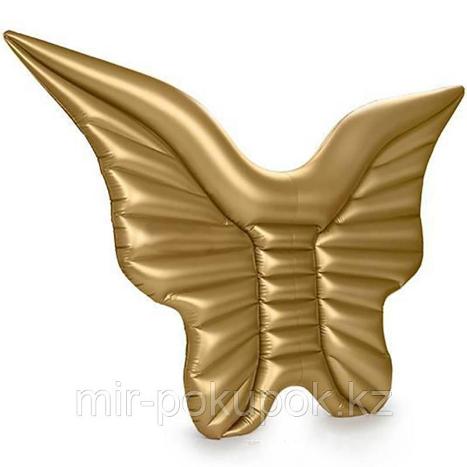 Пляжный надувной матрас Золотые крылья ангела, 250 см Алматы - изображение 2