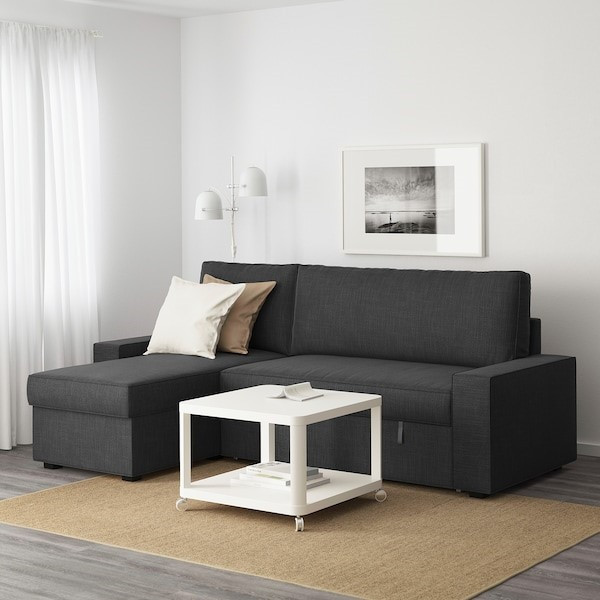 Диван-кровать угл. ВИЛАСУНД Хили темно-серый ИКЕА, IKEA Нур-Султан - изображение 2