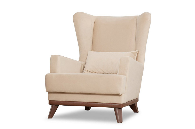 Кресло Людвиг, бежевый,коричневый Нур-Султан - изображение 1