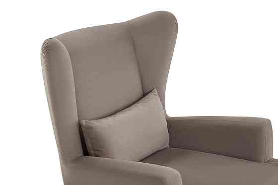 Кресло Людвиг, серый,коричневый Нур-Султан