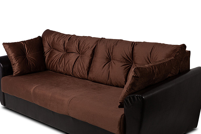 Диван-кровать Мадейра, темно-коричневый Нур-Султан - изображение 3