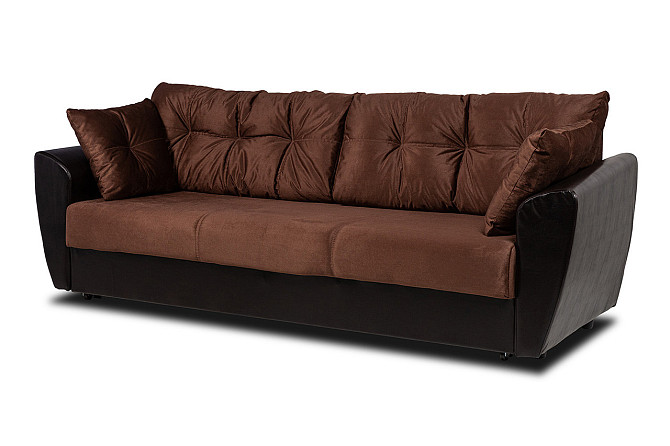 Диван-кровать Мадейра, темно-коричневый Нур-Султан - изображение 1