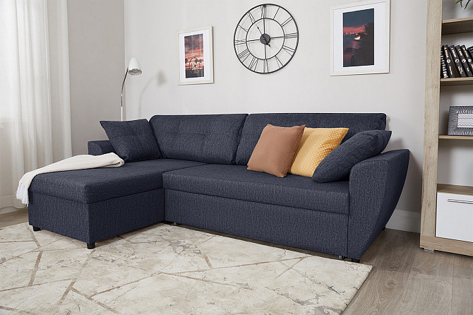 Угловой диван-кровать Марли, Синий Нур-Султан - изображение 2
