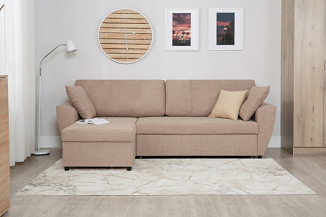 Угловой диван-кровать Марли, Бежевый Нур-Султан - изображение 2