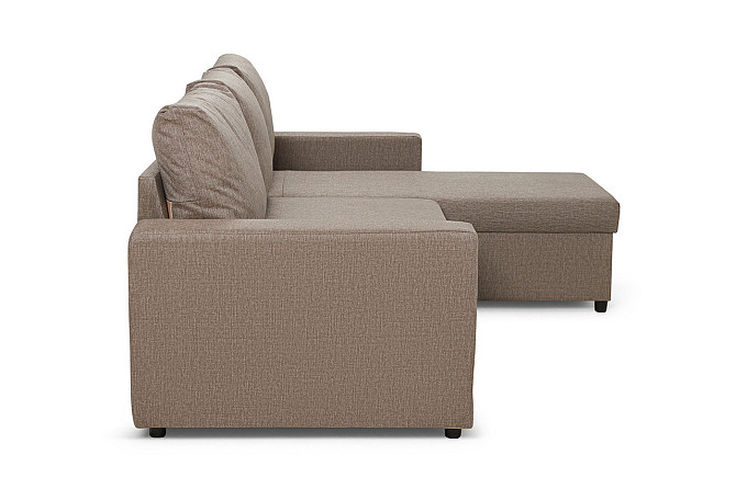 Угловой диван-кровать Торонто, медово-коричневый Нур-Султан - изображение 3