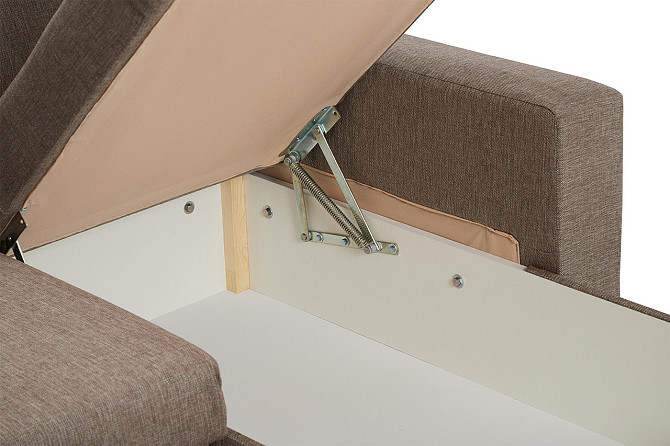 Угловой диван-кровать Торонто, медово-коричневый Нур-Султан - изображение 4
