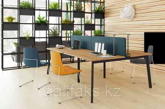 Коллекция офисных столов Flex для персонала Алматы