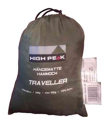 Гамак туристический HIGH PEAK TRAVELLER (зеленый) 41224 Алматы