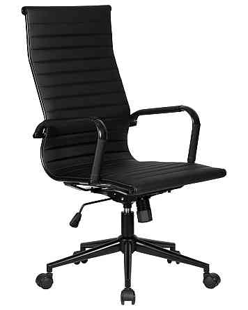 Офисное кресло для руководителей CLARK SIMPLE BLACK, чёрный Нур-Султан