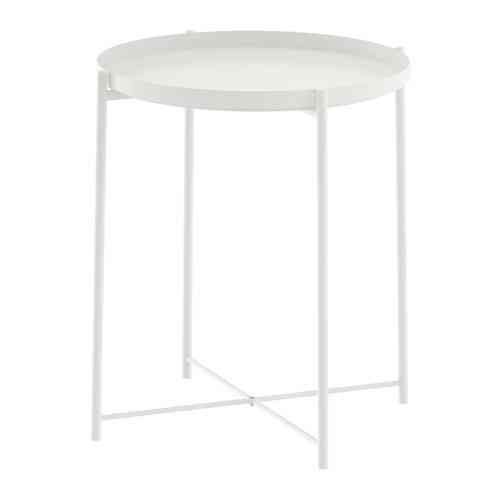 Стол сервировочный ГЛАДОМ белый ИКЕА, IKEA Нур-Султан