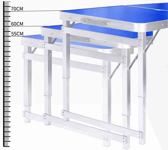 Стол с 4 стульями для пикника FG-120-blue Алматы