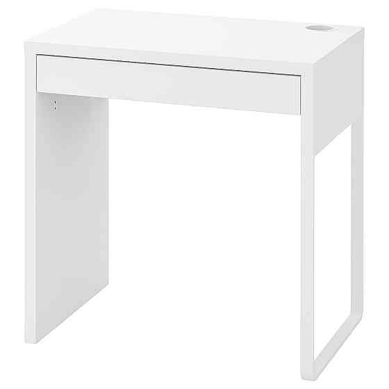 Письменный стол Микке Micke белый 73x50 см Караганда