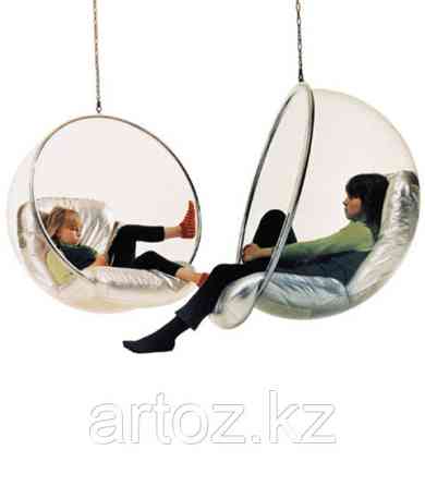 Кресло Bubble chair hanging (silver) Алматы