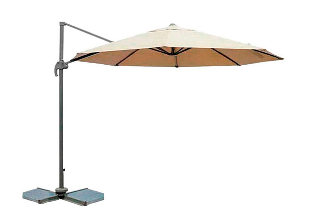 Зонт Лечче, 3000мм, с вент. куполом, бежевый Караганда - изображение 1