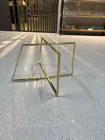 Основание стула, сталь, высота 40 см, цвет золото Алматы