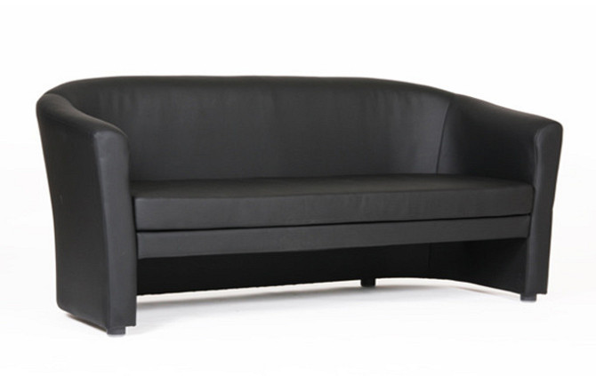 КРОН диван трехместный из натуральной кожи Шымкент - изображение 2