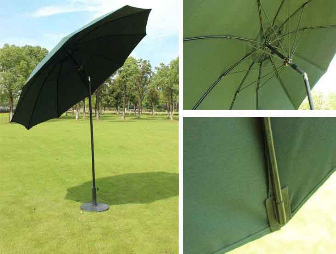 Зонт садовый Джулия, диаметр 2.7 м (меняет угол наклона) Алматы - изображение 4