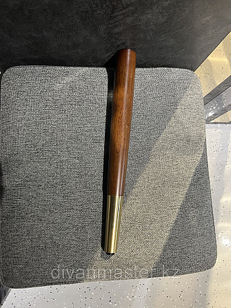 Ножка мебельная, деревянная с латунным наконечником 41 см Алматы - изображение 1