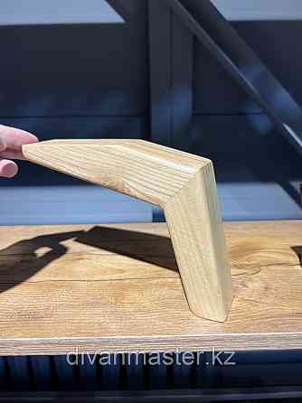 Ножка мебельная, деревянная с наклоном 13,5 см Алматы