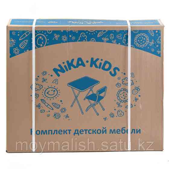 Комплект детской мебели (стол со стулом (складной) "Познайка" "NIKA Kids", арт. КП/9 Алматы