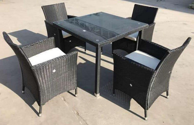 Комплект мебели стол + 4 кресла Алматы - изображение 2