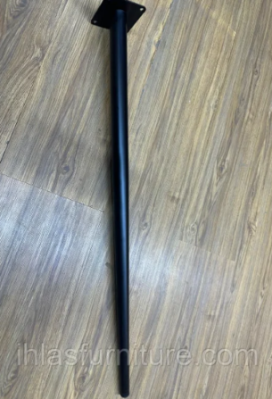 Опора стальная с наклоном,черный,60 см Алматы - изображение 2