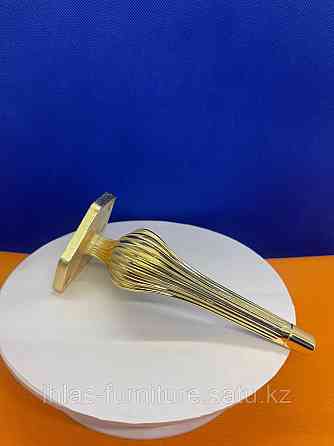 Ножка литая для мягкой мебели,золото,16 см Алматы