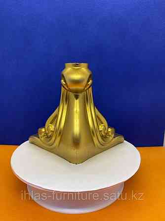 Мебельная ножка пластиковая Sultan 14 см,цвет золото Алматы