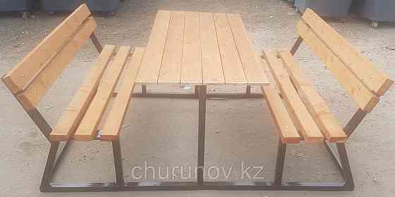 Скамейки со столом Алматы
