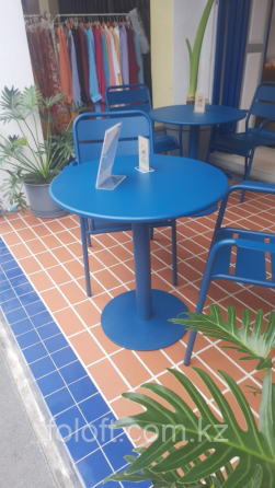 Стол из металла для летней террасы Кафе, ресторана, Бара Алматы