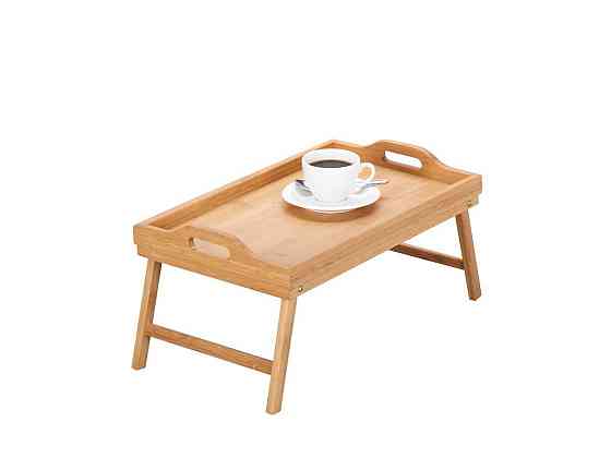 Бамбуковый столик для завтрака Алматы