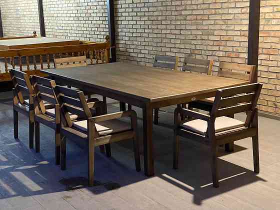 Обеденный стол со стульями Алматы