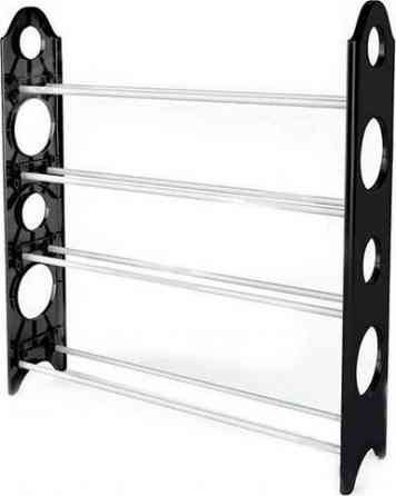 Этажерка для обуви модульная Stackable Shoe Rack (4 полки) Алматы