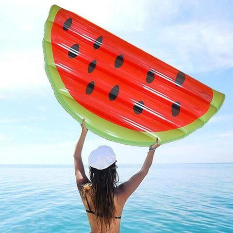 Плот-матрас гигантский пляжный надувной для плавания HUGE SIZE FLOAT'N (Банан) Алматы - изображение 2