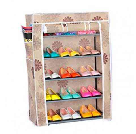 Шкаф для обуви складной тканевый Shoe Rack And Wardrobe (10 ярусов - 6510) Алматы