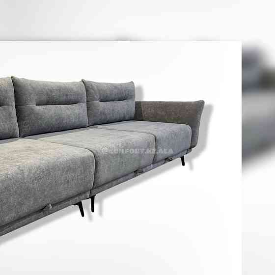 Прямой диван удлиненный Фаворит+вставка Алматы