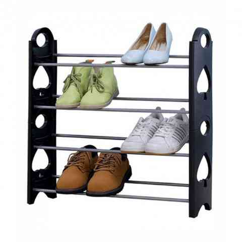 Этажерка для обуви модульная Stackable Shoe Rack (4 полки) Алматы