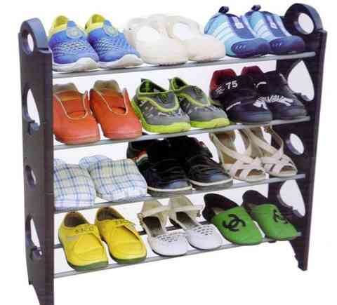 Этажерка для обуви модульная Stackable Shoe Rack (4 полки) Алматы