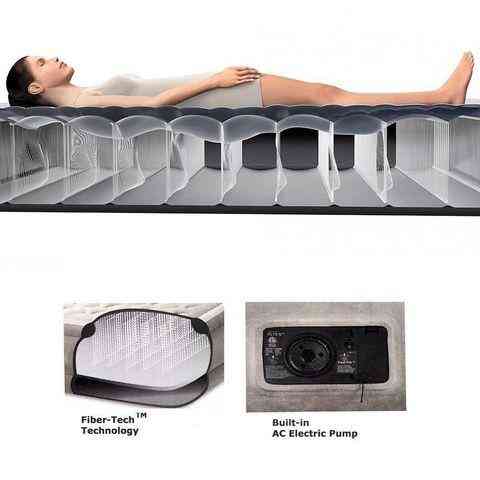 Кровать двуспальная ортопедическая INTEX Comfort-Plush DELUXE 64428 надувная с электронасосом Алматы