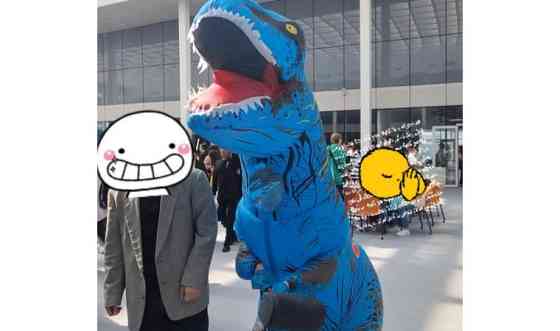 Прокат Надувных костюмов динозавра Астана