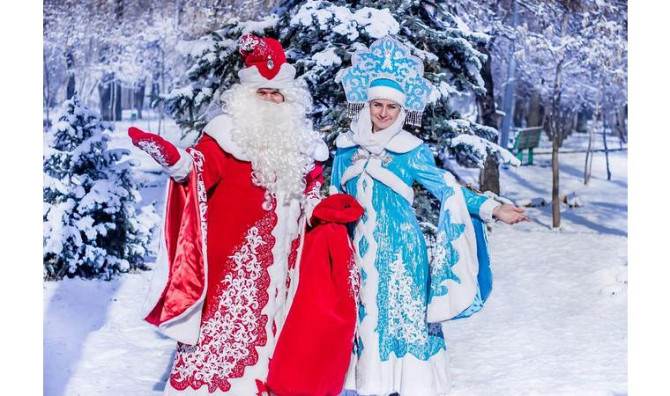 прокат костюмов Деда Мороза и Снегурочки Костанай - изображение 1