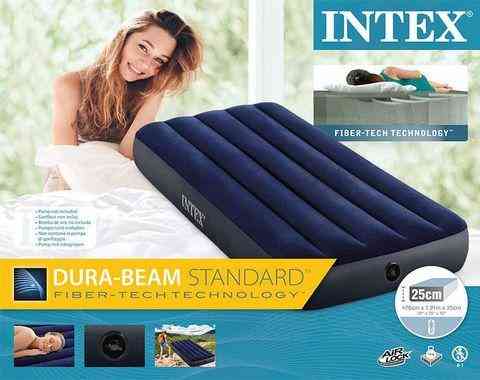 Матрас надувной INTEX Classic Downy Airbed (64756, 76х191х25 см) Алматы