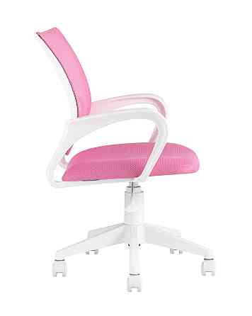 Кресло офисное Basic W розовый крестовина пластик белый Алматы