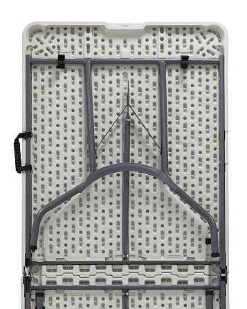 Складной стол чемодан пластиковый Kate 180, белый Алматы - изображение 4
